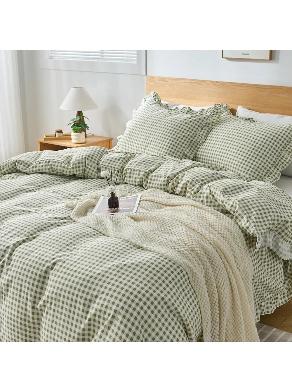 Kisswish gingham duvet